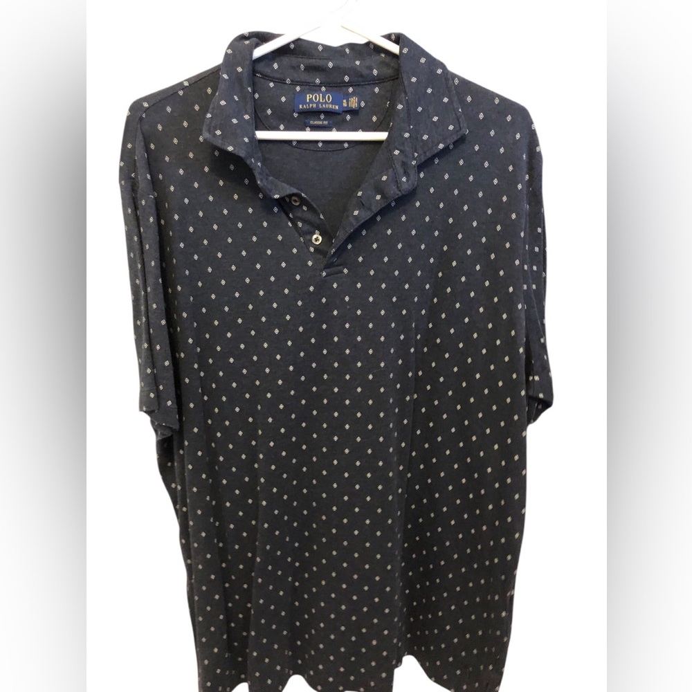 Polo Ralph Lauren Diamond Print Polo Men’s Classic Fit XL